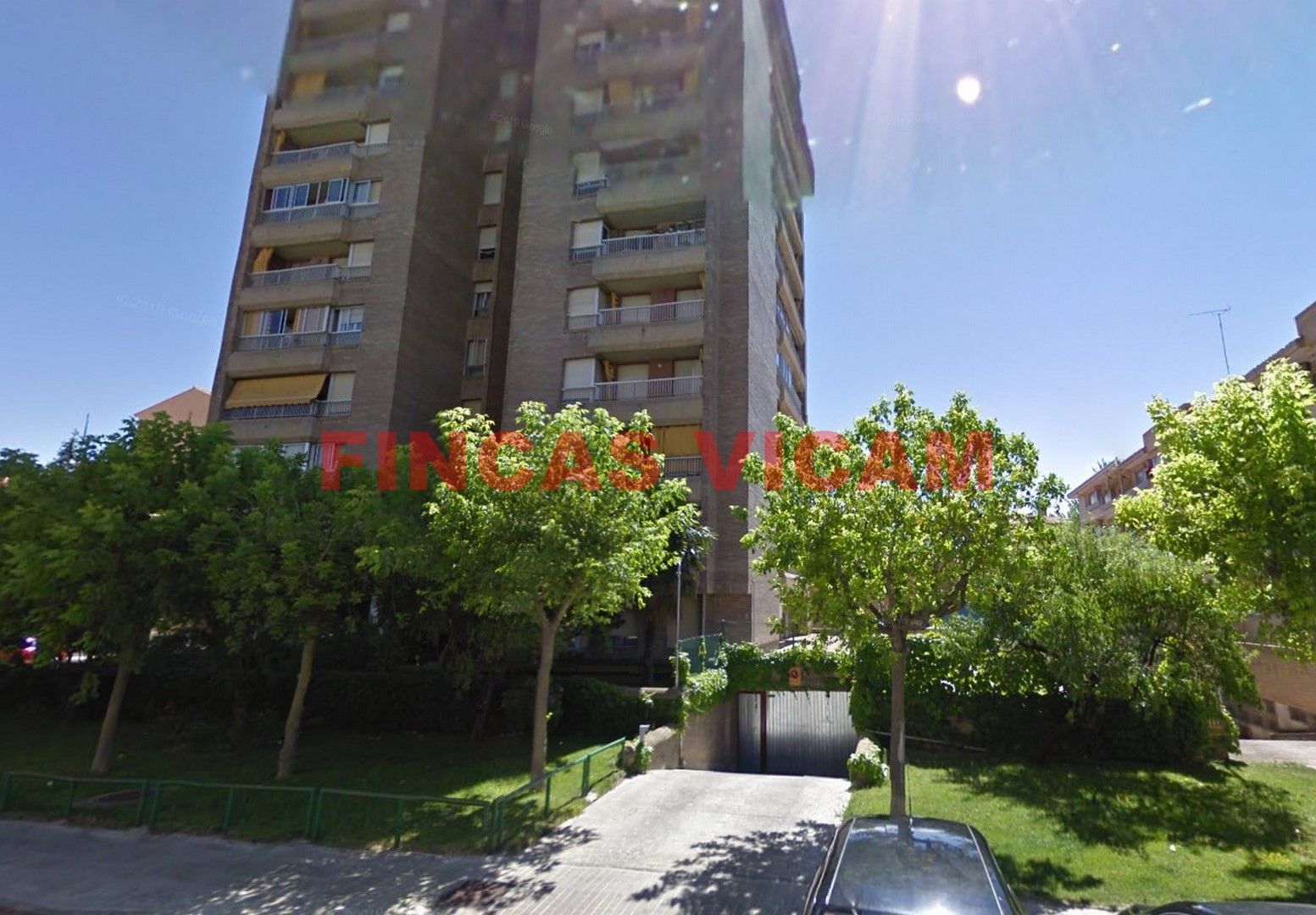 Exterior view of Garage for sale in  Huesca Capital