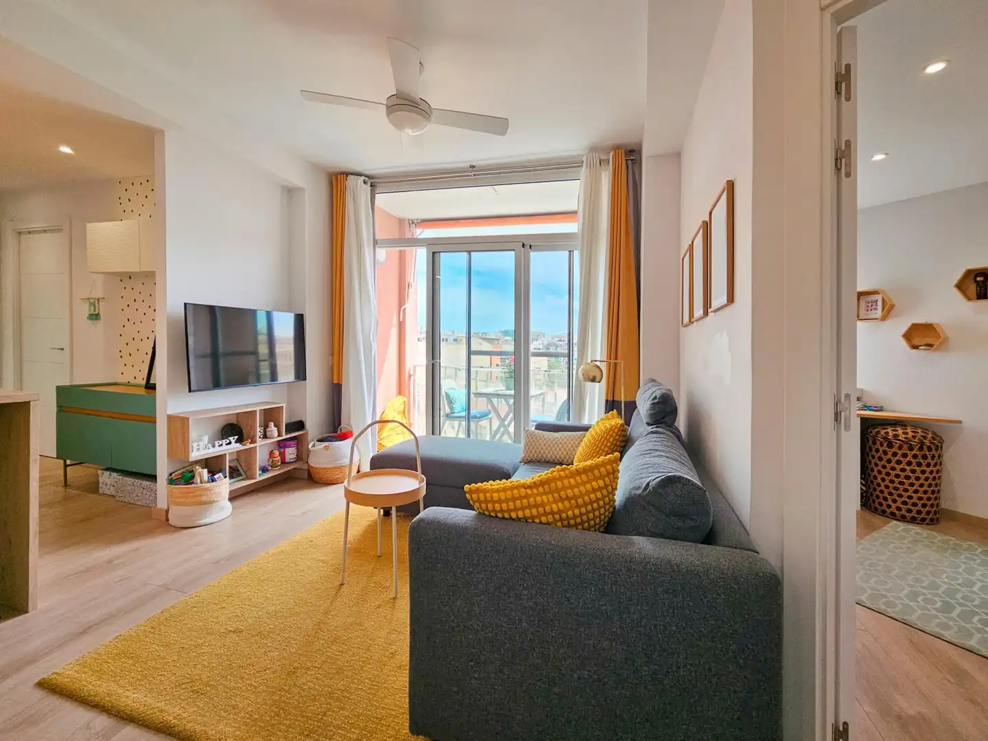 Sala de estar de Piso en venta en Barcelona