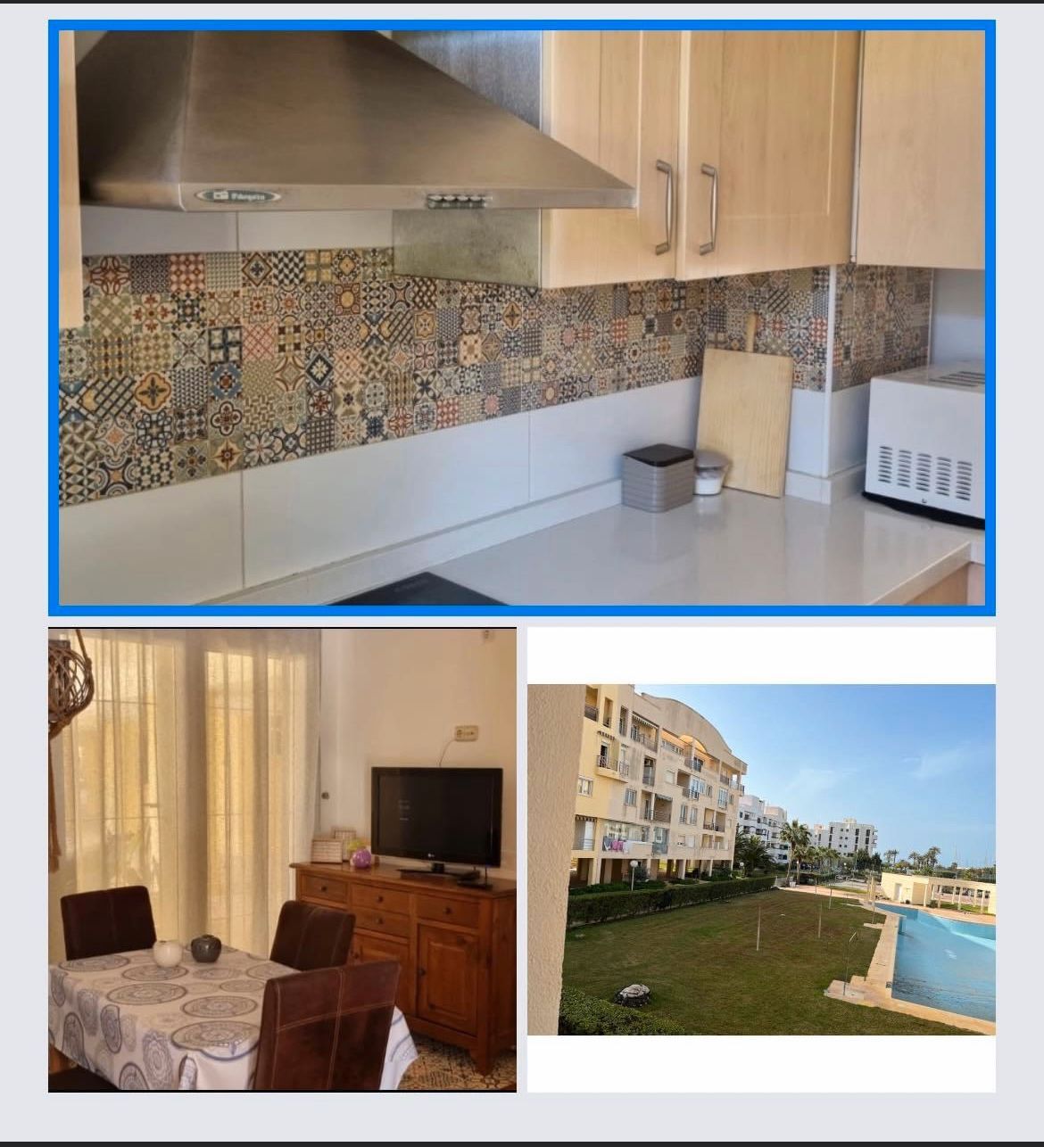 Exterior view of Flat to rent in El Ejido  with Air Conditioner, Private garden and Swimming Pool