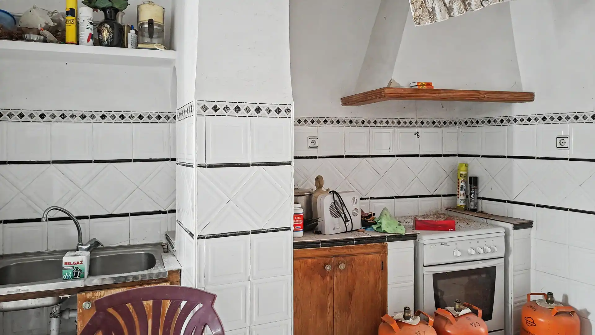 Cocina de Casa o chalet en venta en Pego con Terraza y Trastero