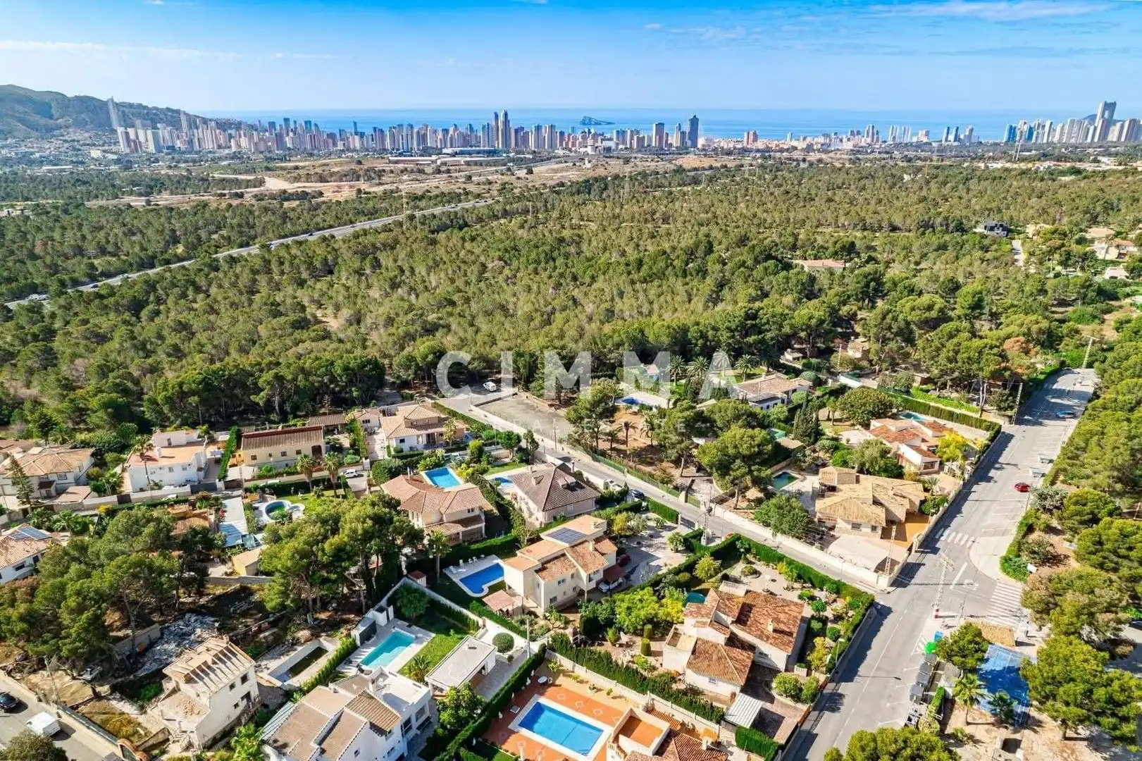 Vista exterior de Casa o xalet en venda en La Nucia