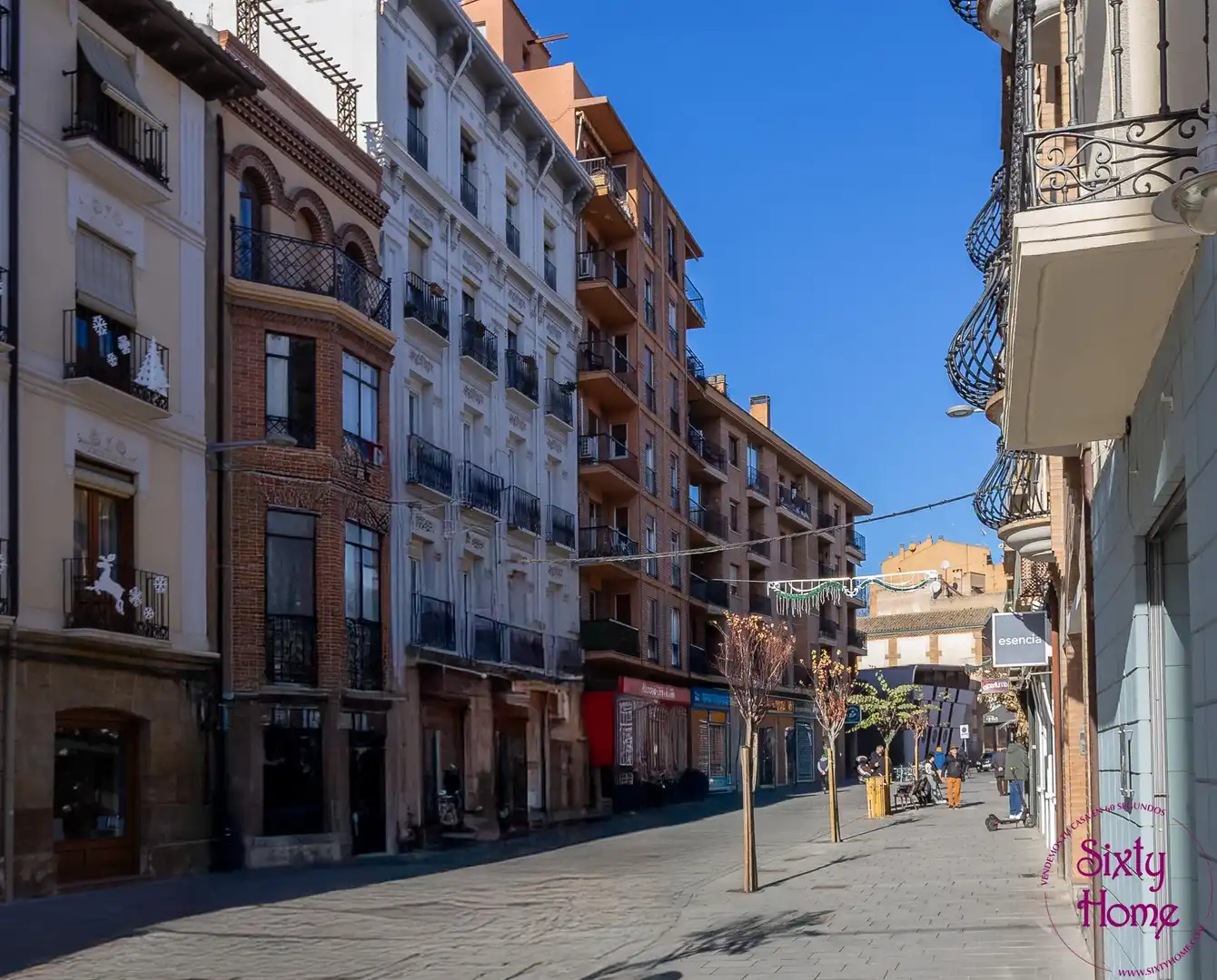 Vista exterior de Piso en venta en Huesca con Aire acondicionado, Calefacción y Parquet