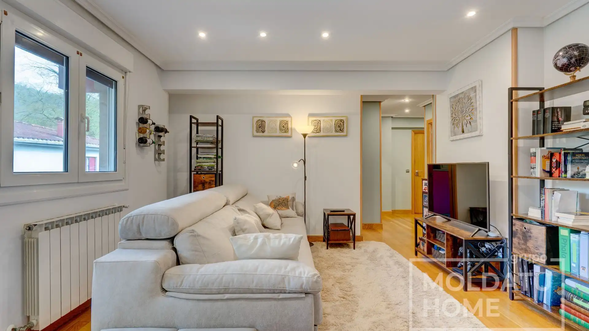 Sala de estar de Piso en venta en Hernani con Calefacción, Terraza y Trastero