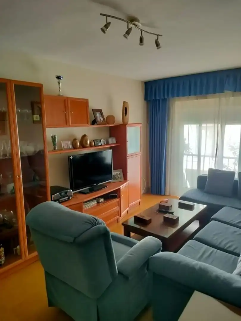 Living room of Flat for rent in Sevilla  with Air Conditioner and Furnished
