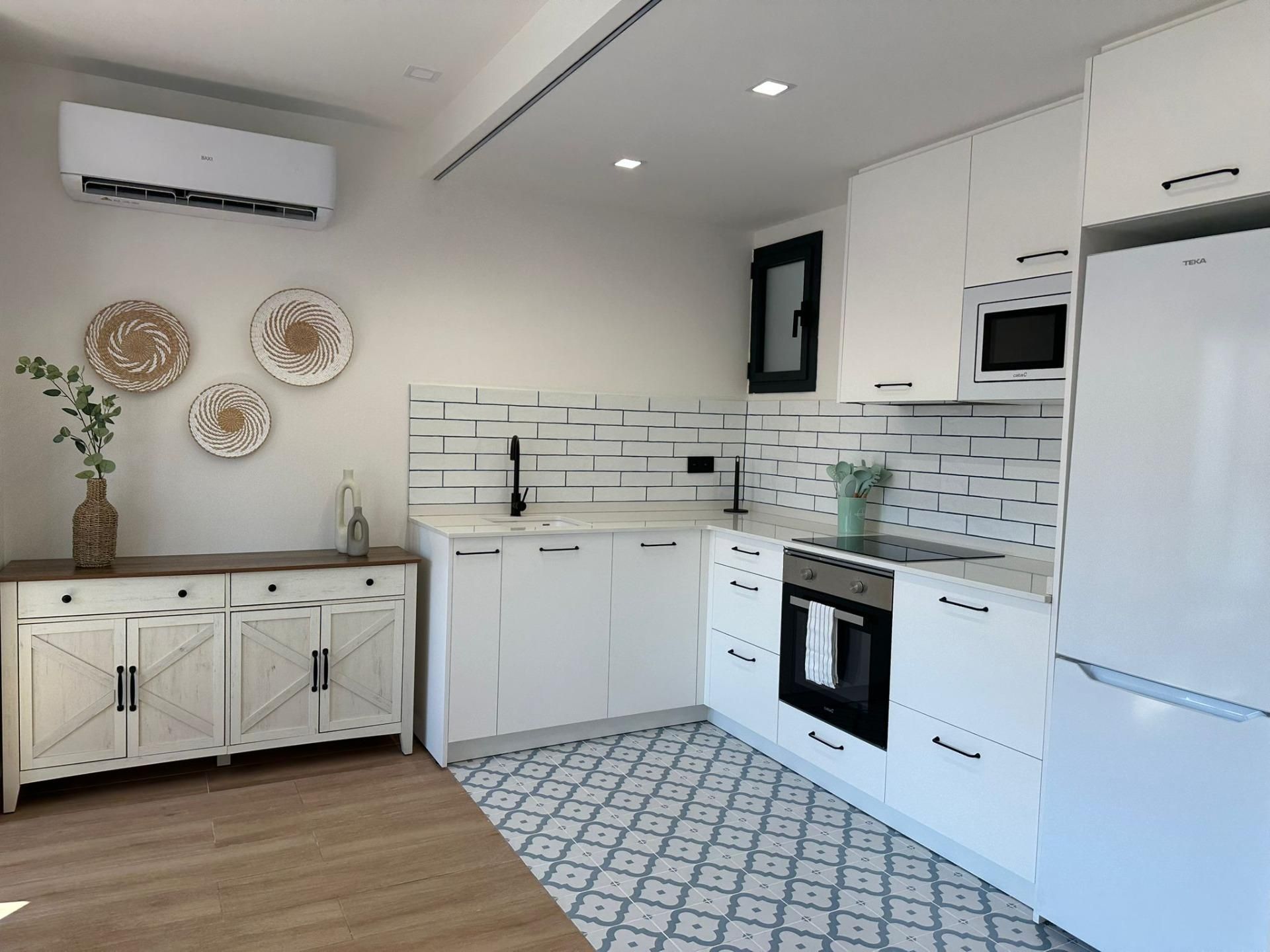 Cuina de Apartament de lloguer en Calella