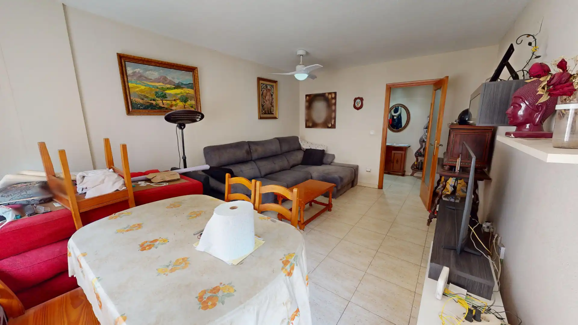 Living room of Flat for sale in Alicante / Alacant  with Balcony