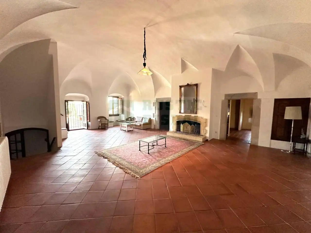 Sala de estar de Finca rústica en venta en Sant Joan de Mollet con Calefacción, Jardín privado y Terraza