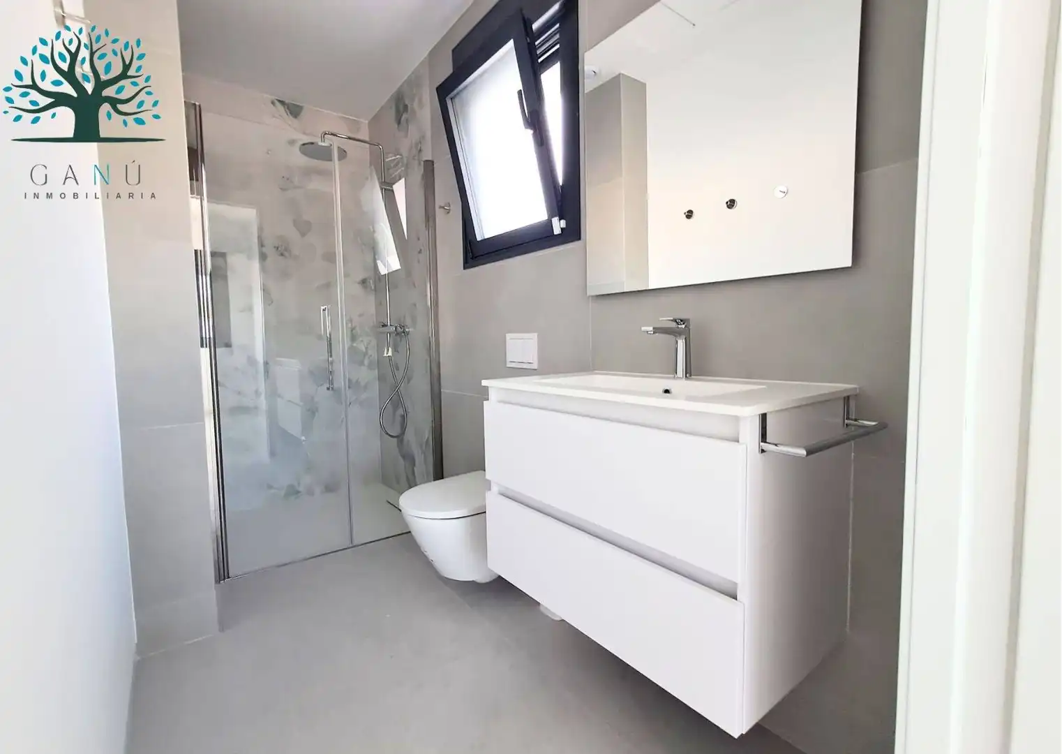 Baño de Casa o chalet en venta en Mazarrón con Aire acondicionado, Calefacción y Terraza