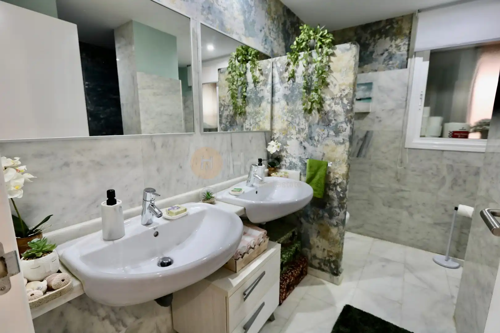 Baño de Planta baja en venta en Fuente Álamo de Murcia con Aire acondicionado, Calefacción y Jardín privado