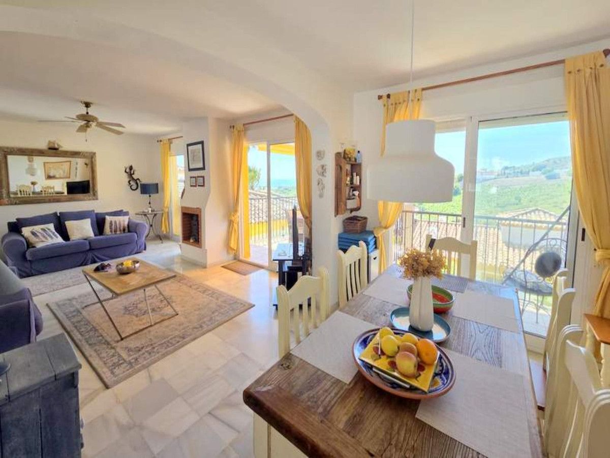 Dining room of Single-family semi-detached for sale in Manilva  with Terrace, Swimming Pool and Furnished