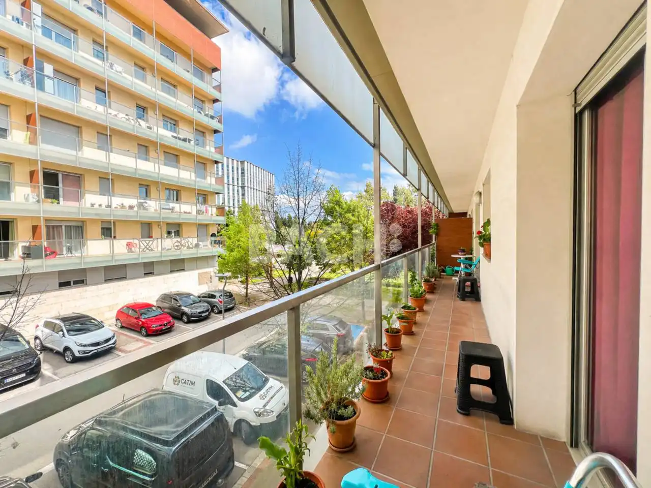 Terraza de Piso en venta en Vic con Calefacción, Parquet y Balcón