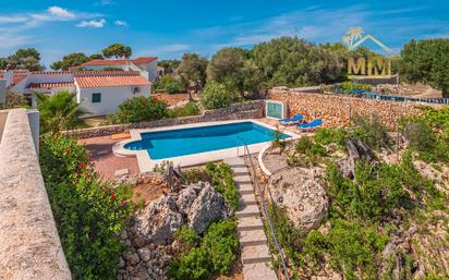 Garten von Haus oder Chalet zum verkauf in Maó mit Terrasse und Schwimmbad