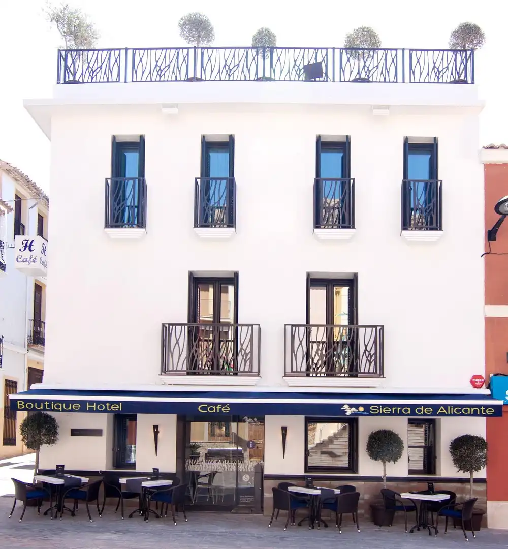 Vista exterior de Edificio en venta en Busot