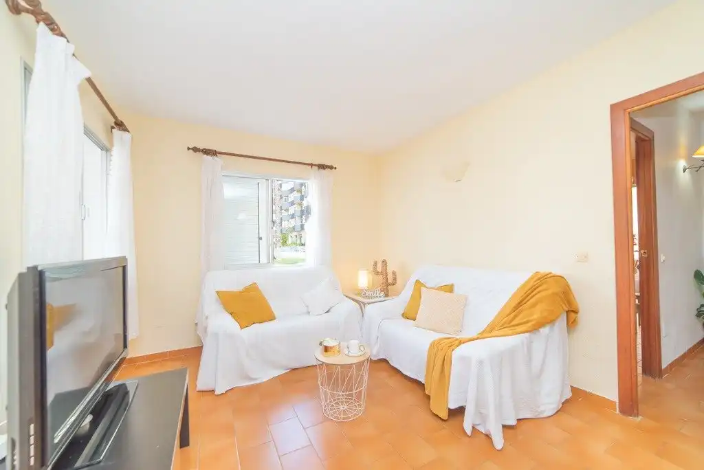 Living room of Flat for sale in La Manga del Mar Menor  with Terrace and Furnished