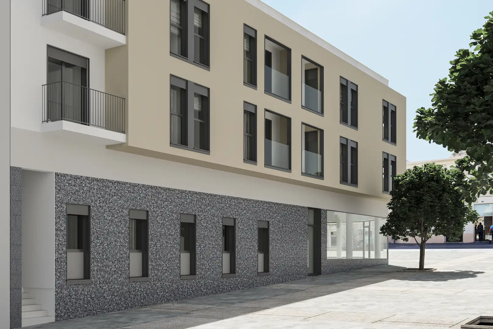 Exterior view of Flat for sale in Inca  with Air Conditioner, Heating and Terrace