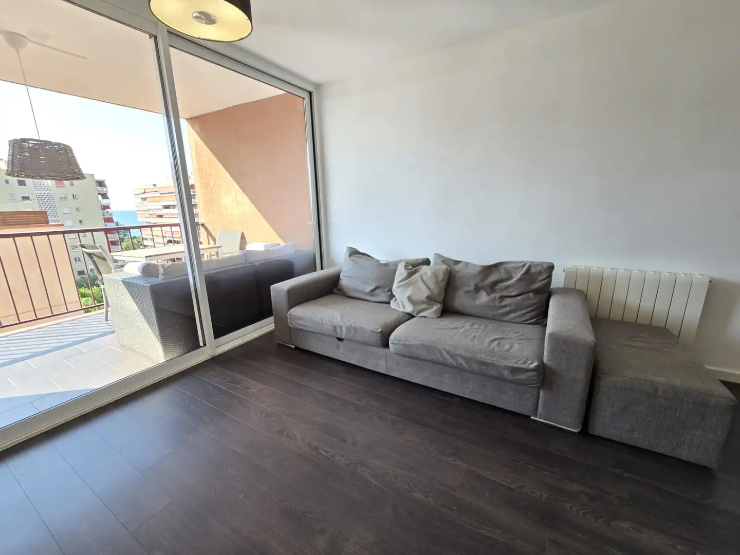 Balcony of Flat for rent in Vilassar de Mar  with Air Conditioner, Heating and Parquet flooring