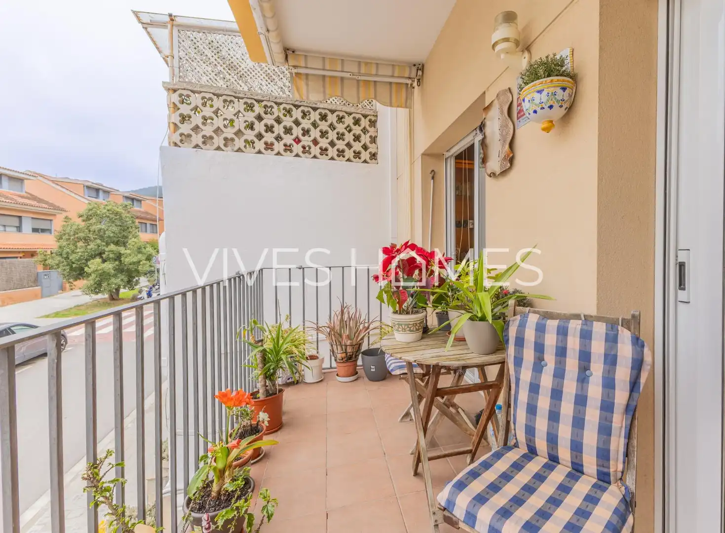 Terrasse von Wohnung zum Verkauf in Sant Andreu de Llavaneres mit Klimaanlage, Heizung und Terrasse