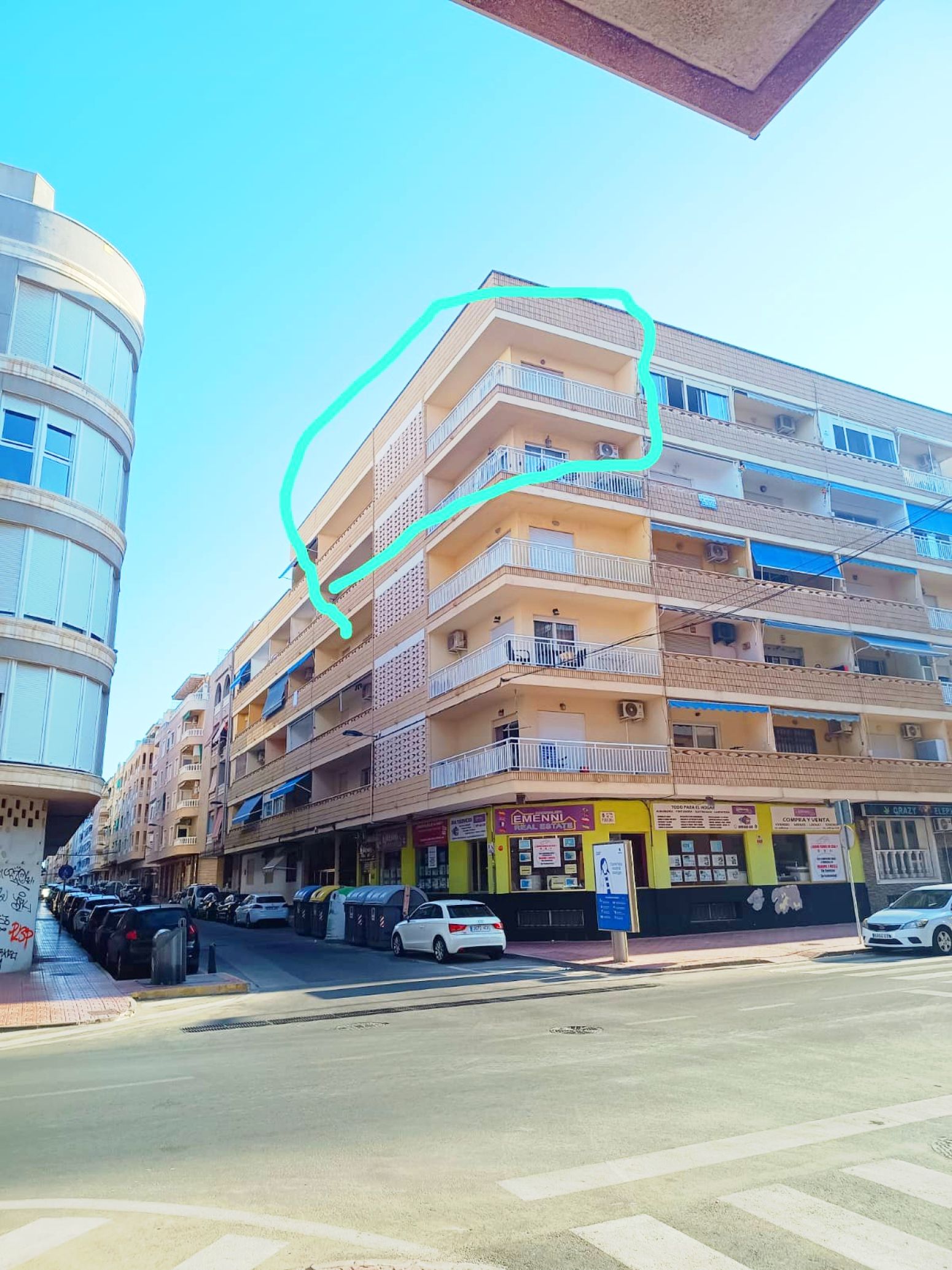 Vista exterior de Pis en venda en Torrevieja amb Balcó