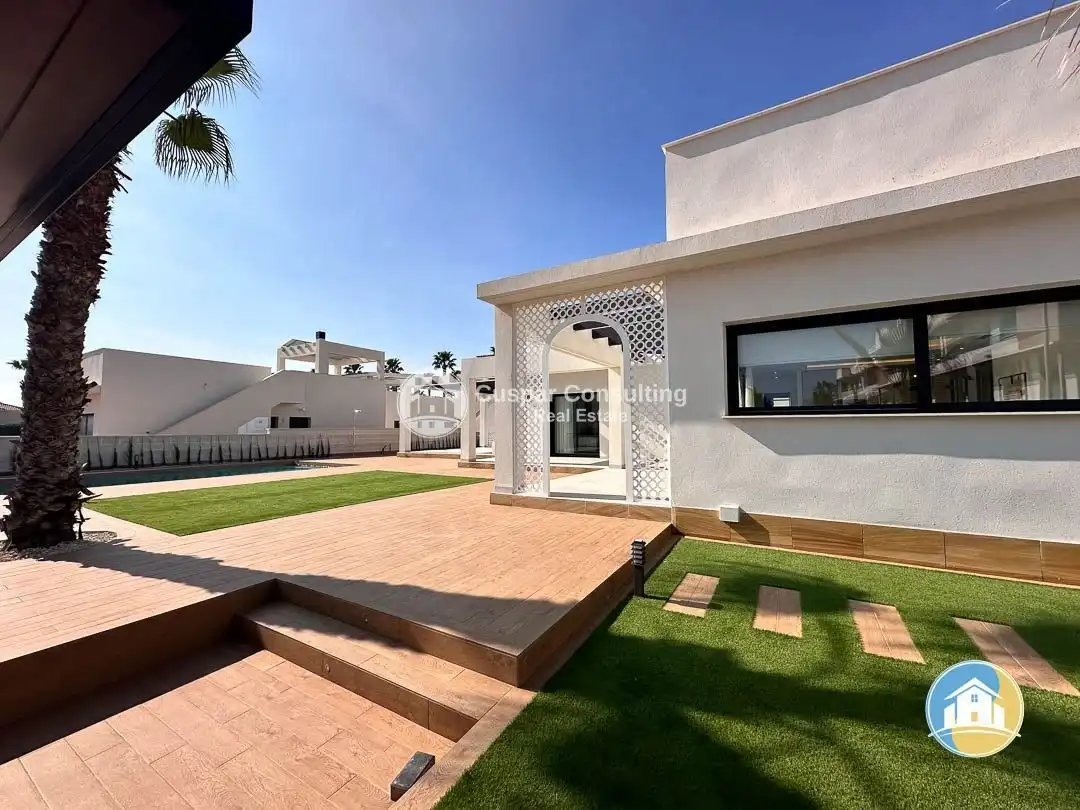 Terraza de Casa o chalet en venta en Rojales con Aire acondicionado, Calefacción y Jardín privado