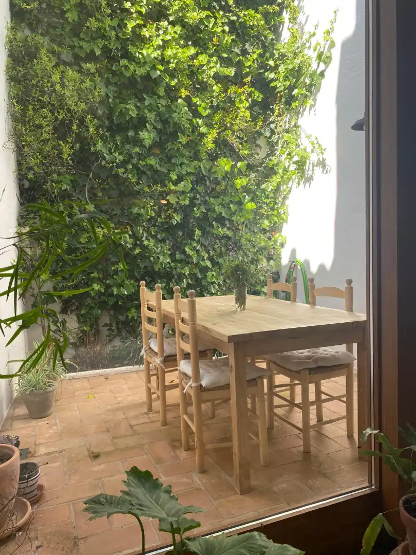 Terrace of Country homes for rent in Albons  with Air Conditioner, Heating and Private garden