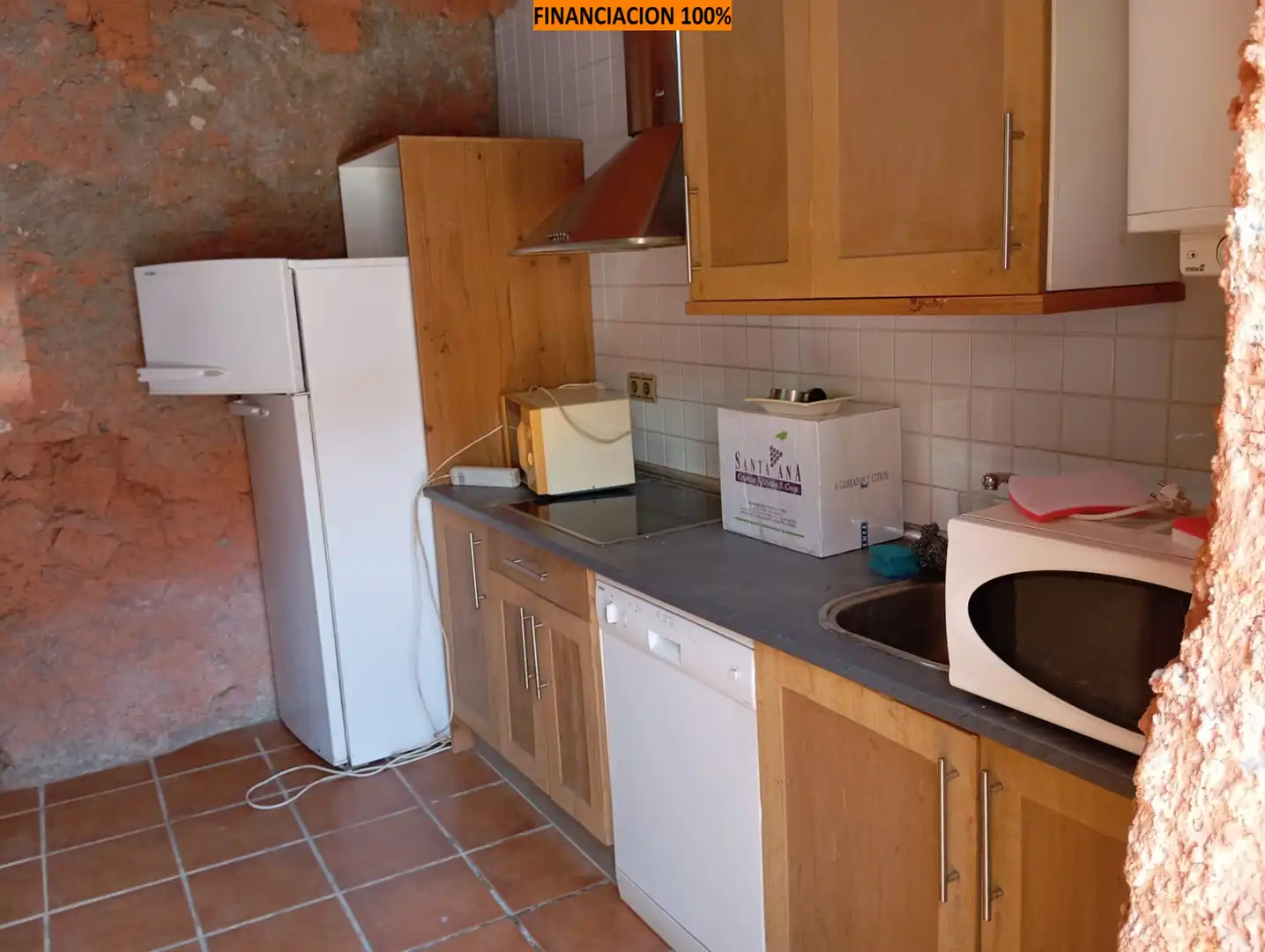 Kitchen of Flat for sale in Tarazona  with Balcony