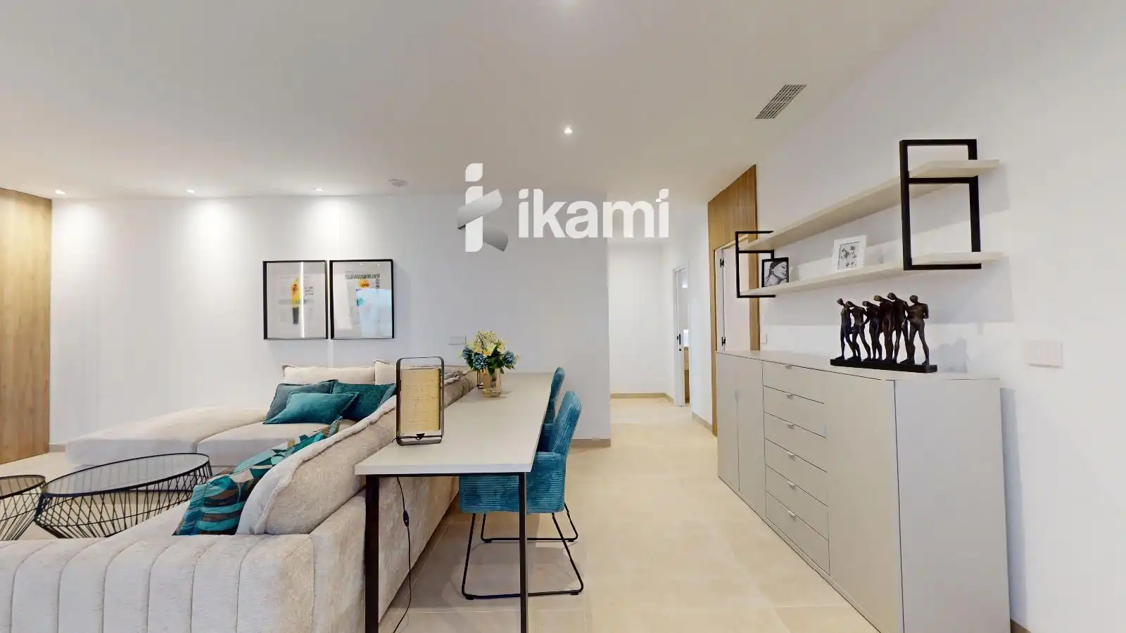 Living room of Houses for sale in Finestrat  with Air Conditioner, Heating and Swimming Pool