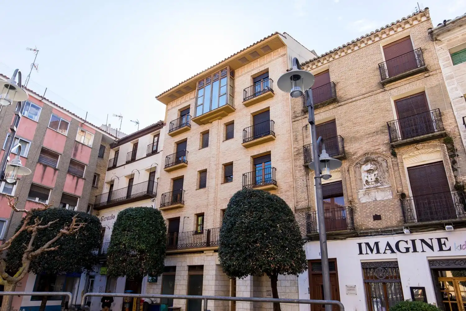 Vista exterior de Ático en venta en Borja con Calefacción, Parquet y Terraza