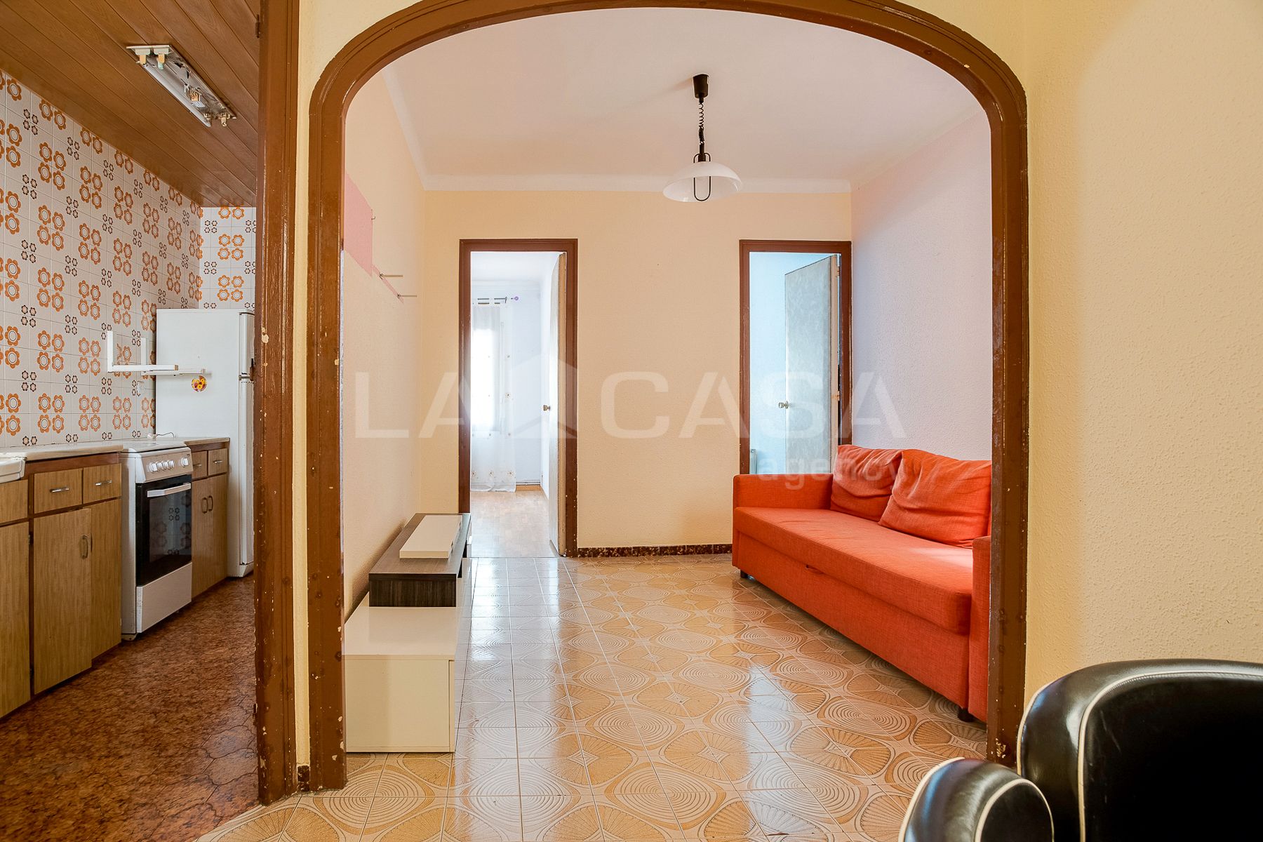 Living room of Flat for sale in  Barcelona Capital  with Heating