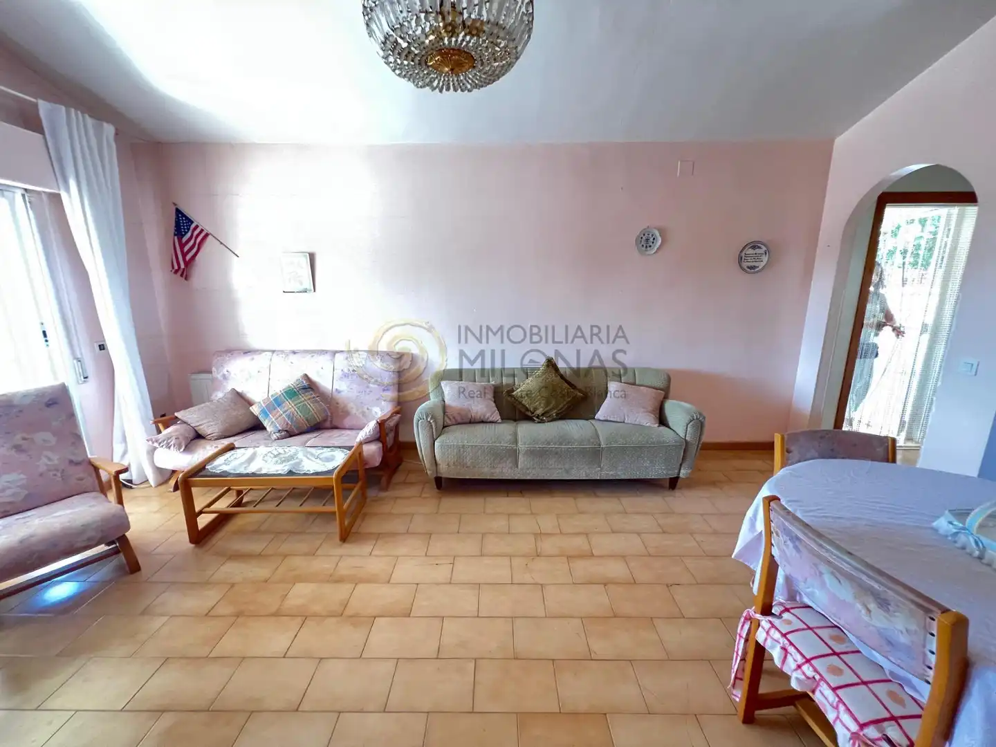 Living room of Houses for sale in Benidorm  with Heating, Private garden and Terrace