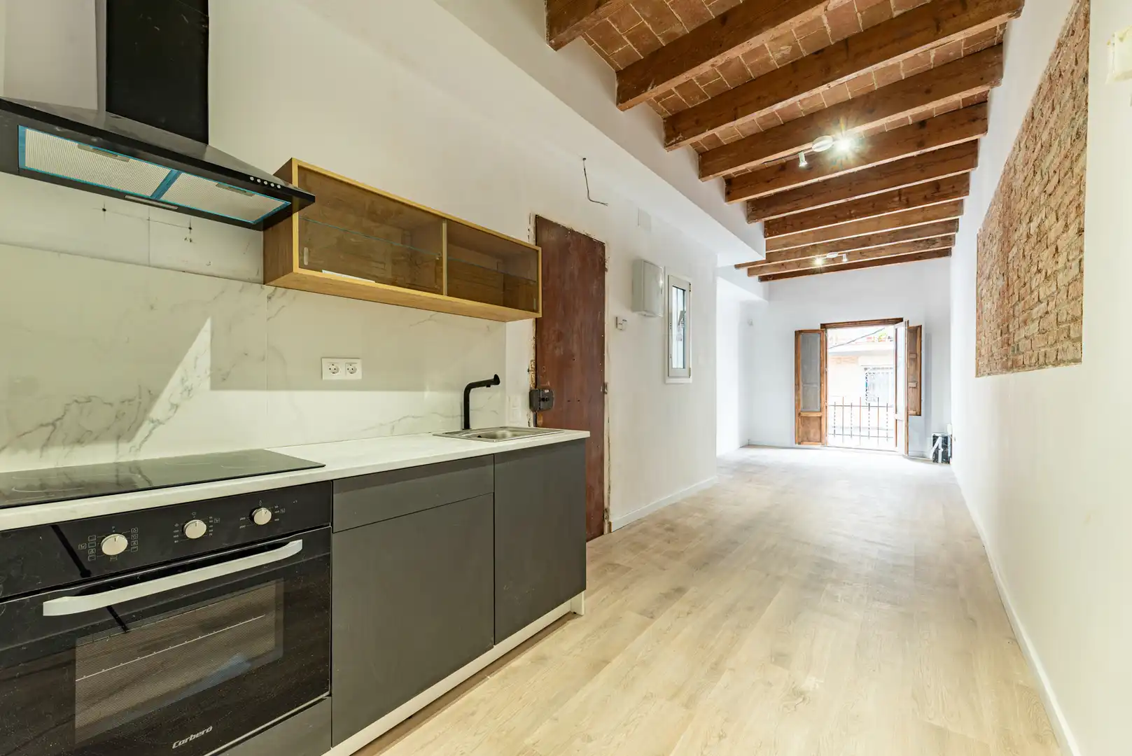 Cocina de Piso en venta en Barcelona con Aire acondicionado, Calefacción y Parquet