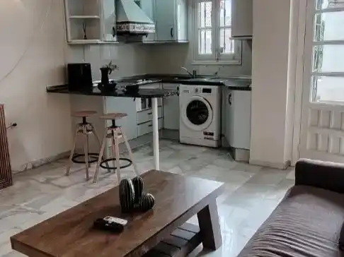 Kitchen of Flat for sale in Mijas  with Air Conditioner, Terrace and Swimming Pool