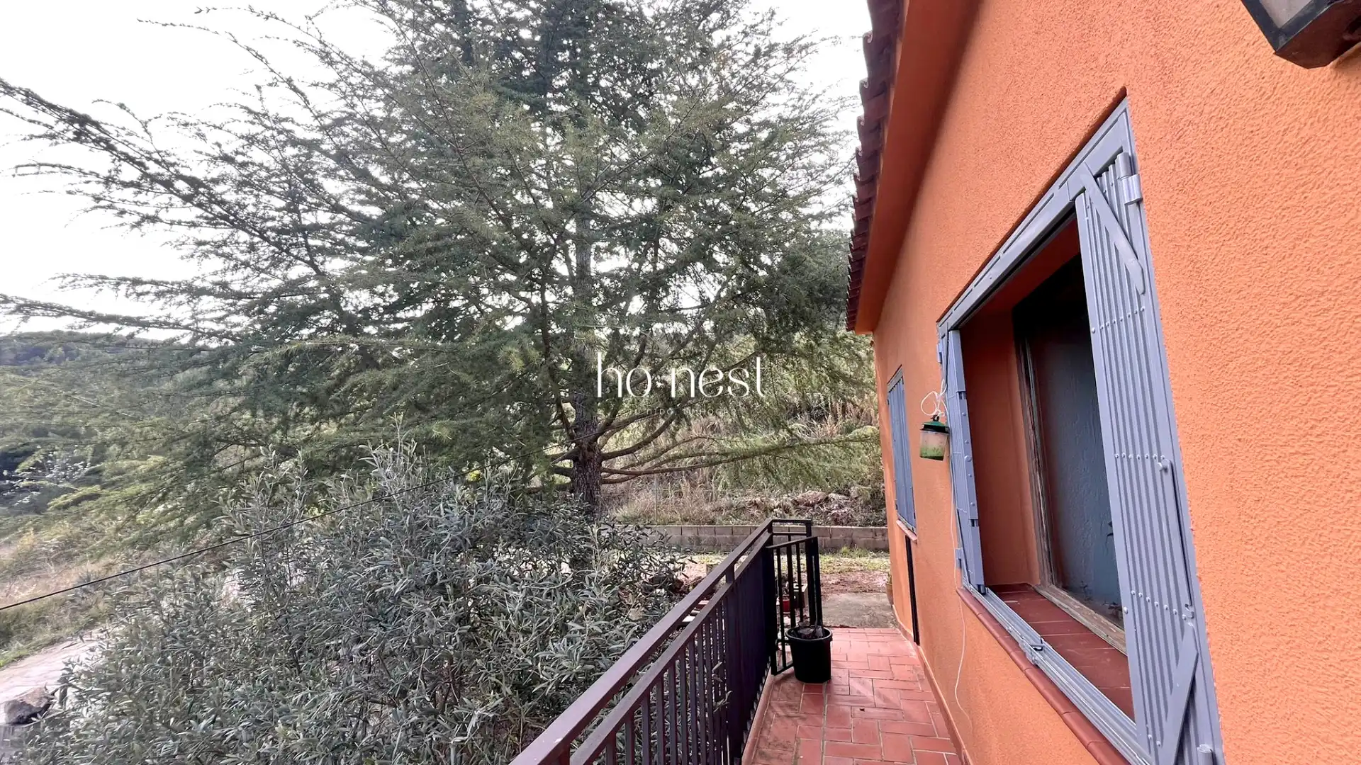Vista exterior de Casa o xalet en venda en Pontons amb Calefacció, Jardí privat i Terrassa