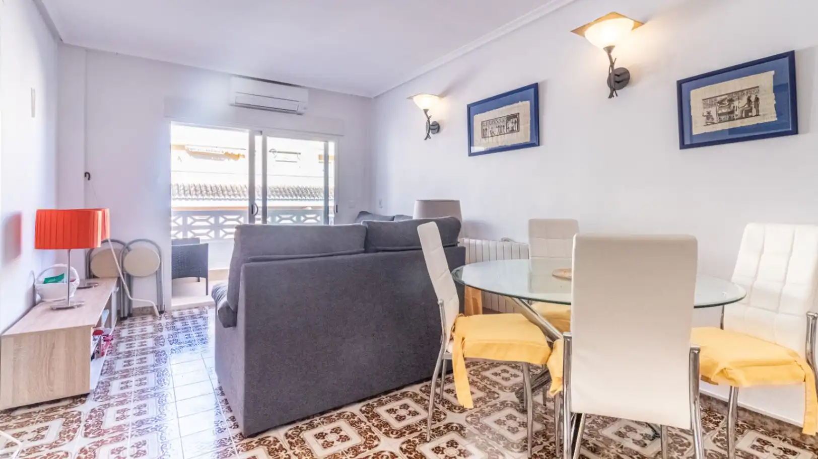 Comedor de Apartamento en venta en Dénia con Aire acondicionado, Calefacción y Jardín privado