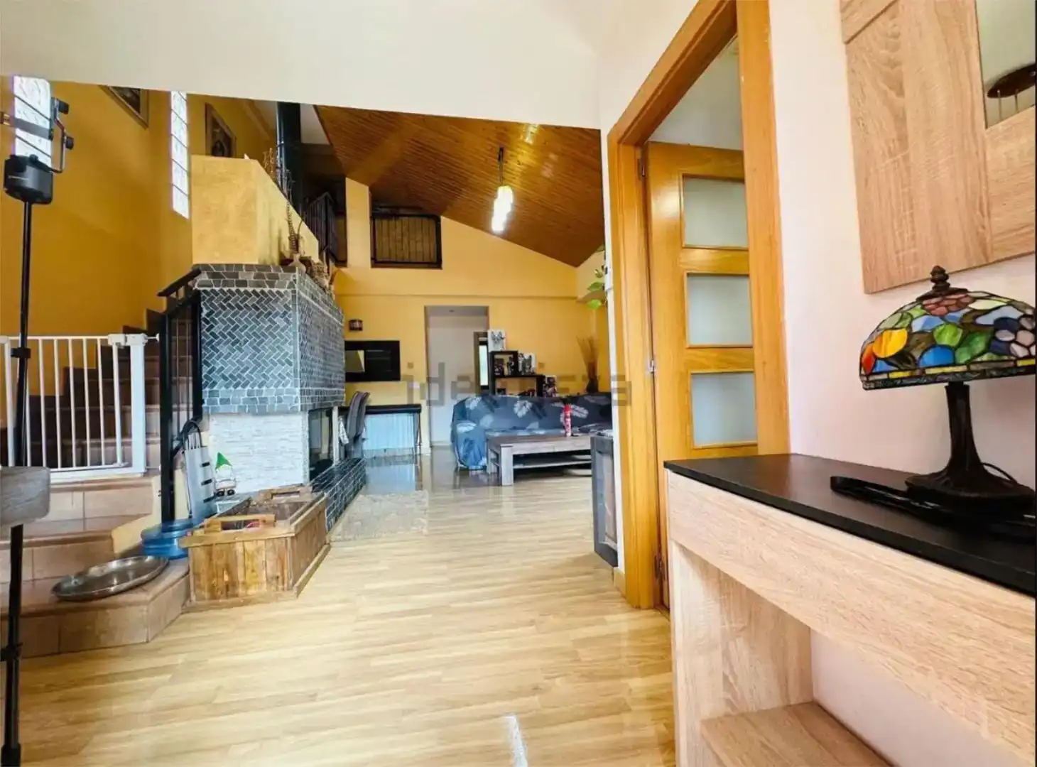 Sala de estar de Casa o chalet para compartir en Cadrete con Jardín privado, Parquet y Trastero