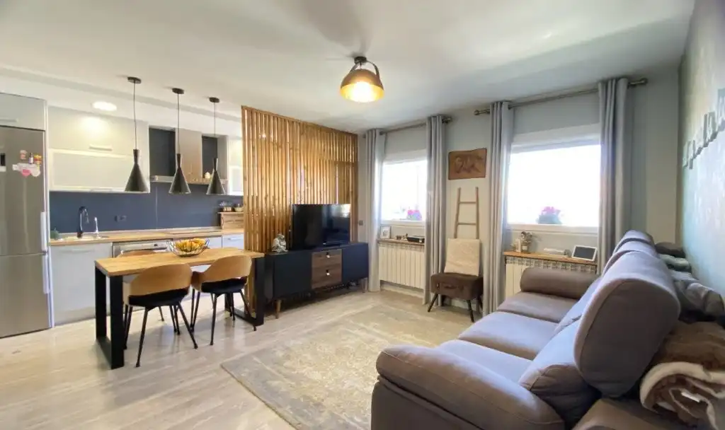 Living room of Flat for sale in Leganés  with Air Conditioner, Heating and Terrace