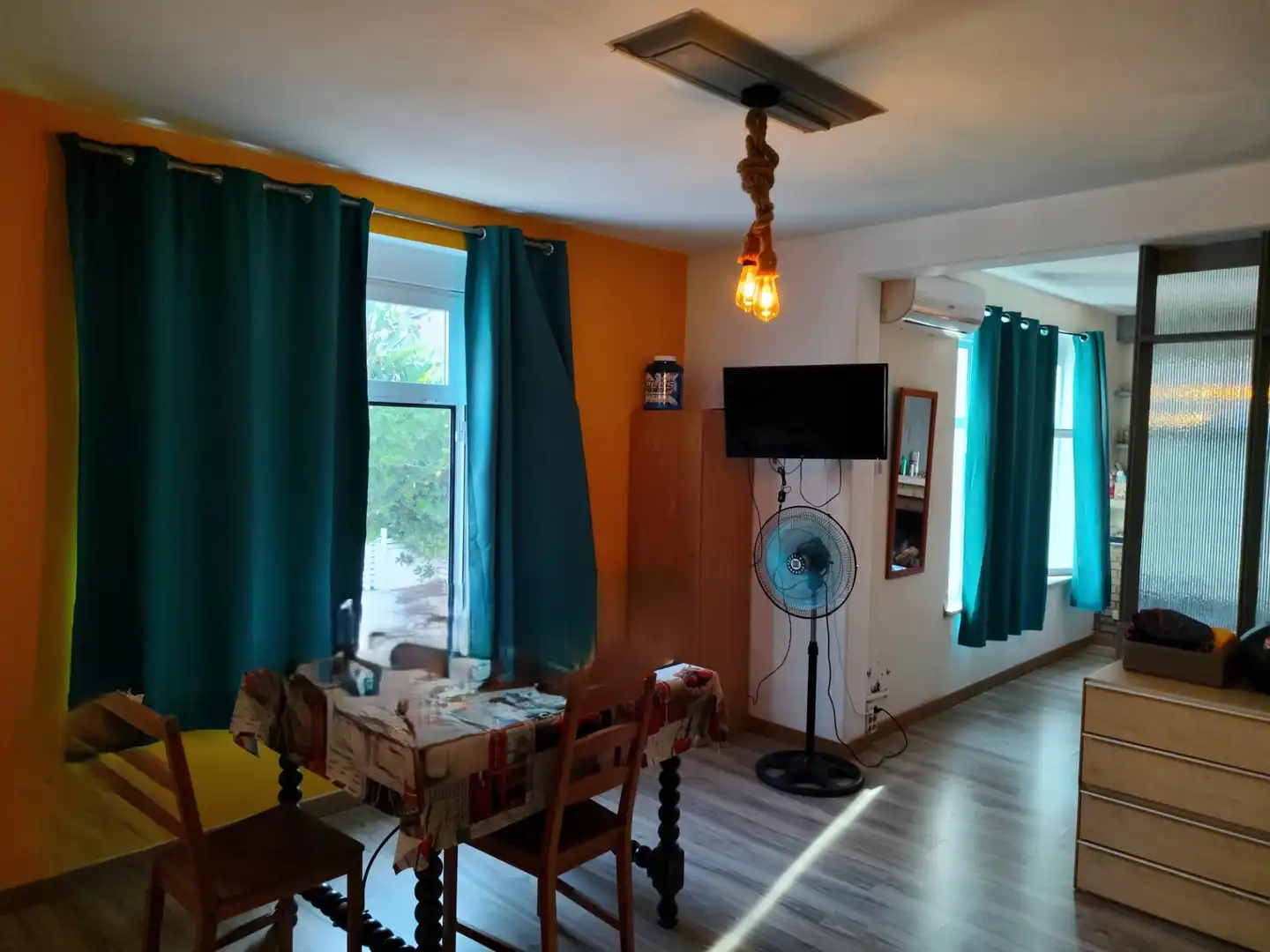 Sala de estar de Piso en venta en  Palma de Mallorca con Aire acondicionado, Calefacción y Parquet