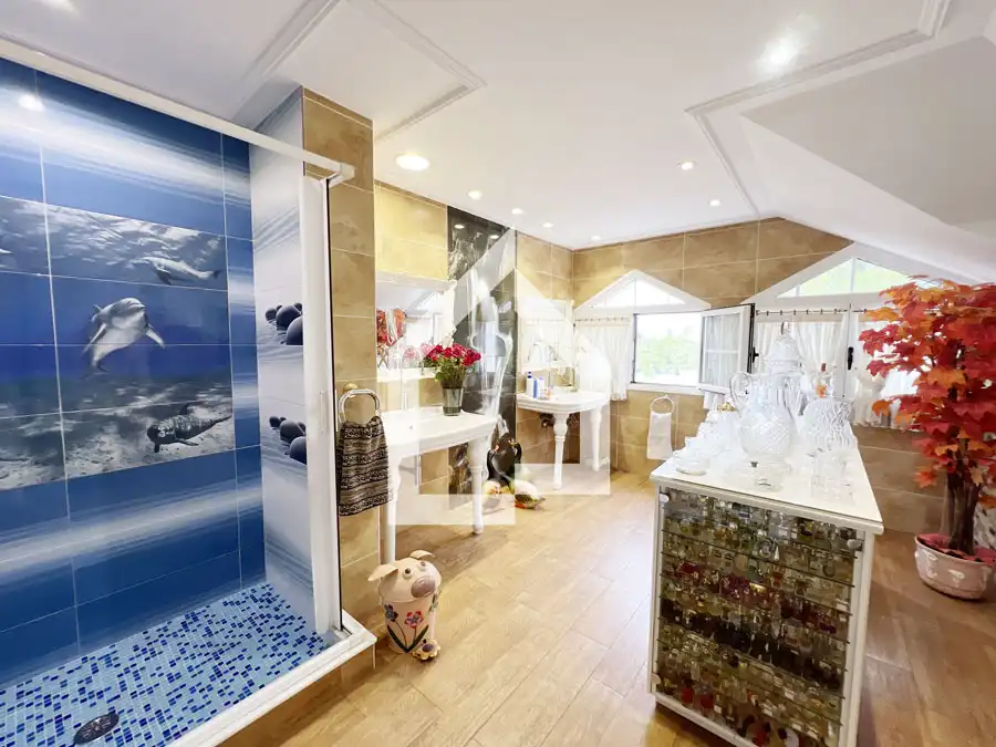 Bathroom of Houses for sale in San Vicente del Raspeig / Sant Vicent del Raspeig  with Air Conditioner, Heating and Private garden