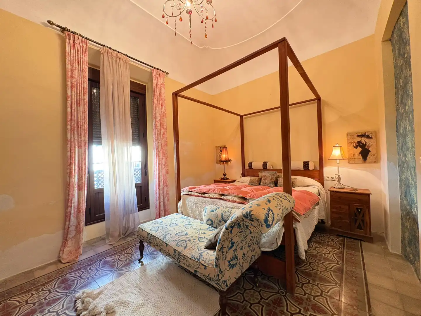 Bedroom of Houses for sale in Lobón  with Terrace, Storage room and Furnished