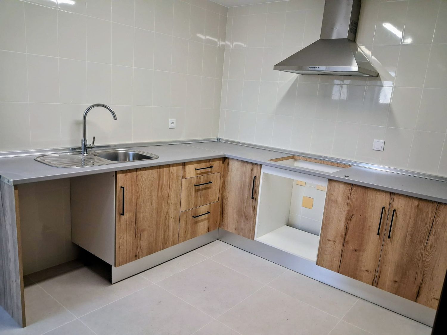 Cocina de Piso en venta en Villajoyosa / La Vila Joiosa con Terraza
