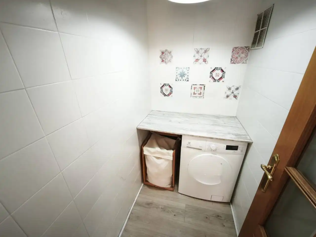 Baño de Casa o chalet en venta en Santa Coloma de Gramenet con Aire acondicionado, Jardín privado y Parquet
