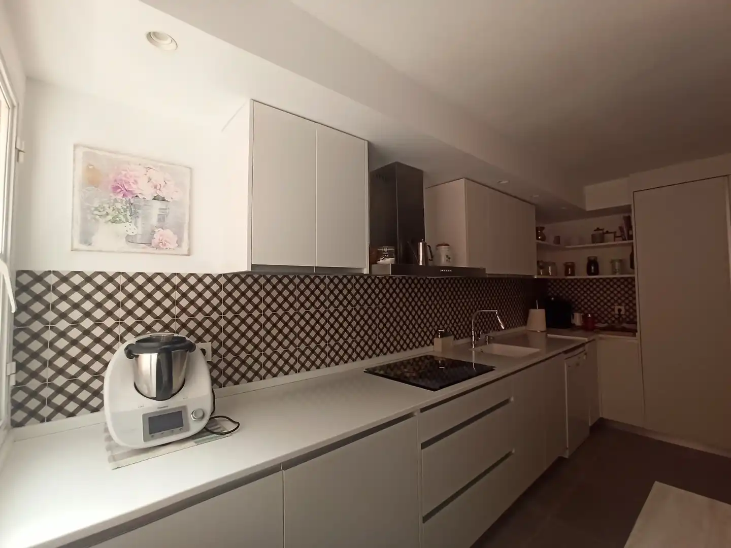 Küche von Wohnung zum Verkauf in Málaga mit Klimaanlage, Terrasse und Möbliert
