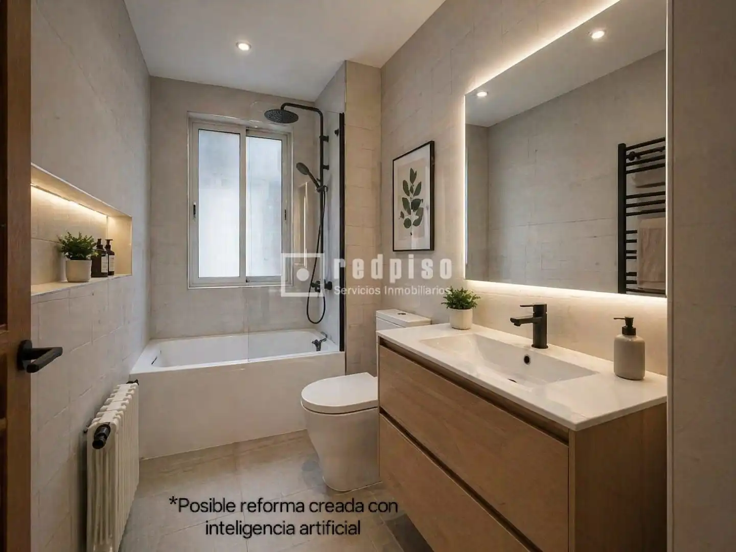 Baño de Piso en venta en Alcorcón con Calefacción, Parquet y Terraza
