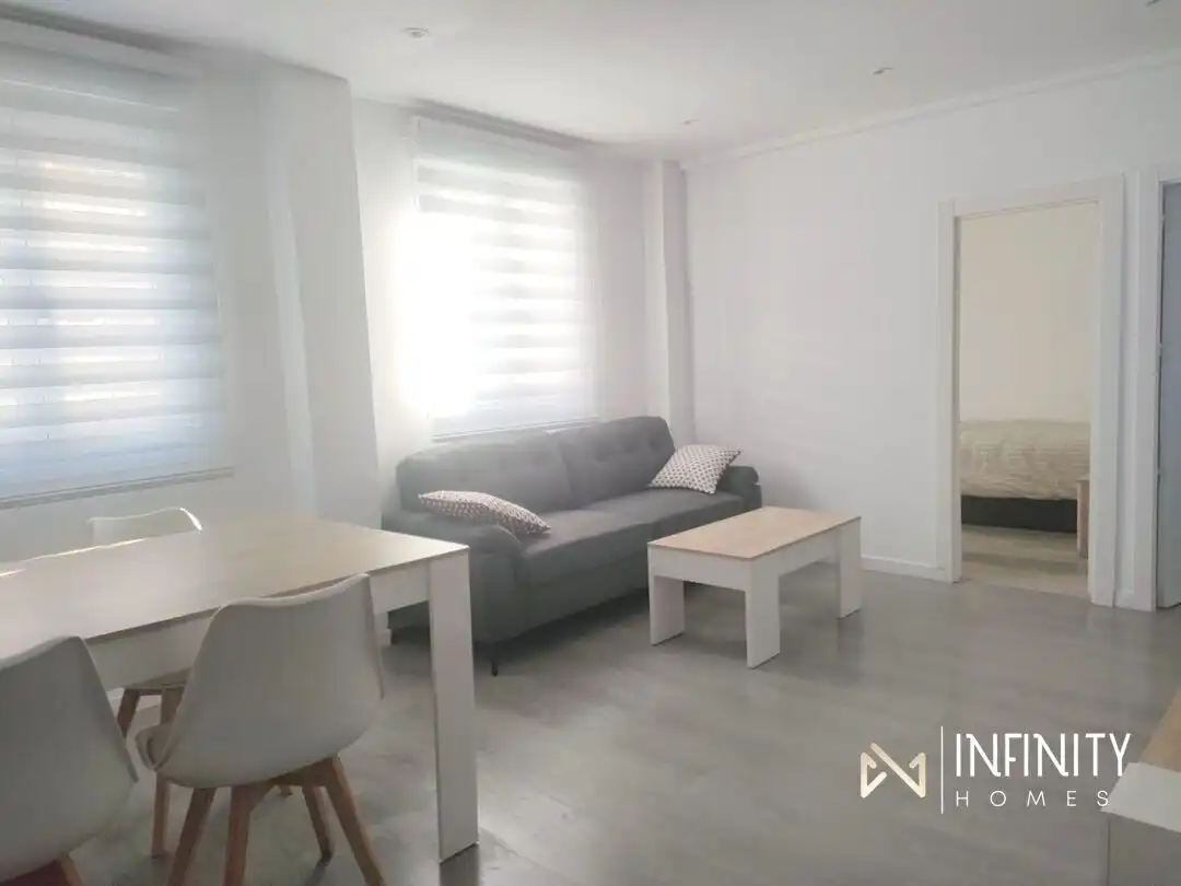 Wohnzimmer von Wohnung zur Miete in Santurtzi  mit Heizung