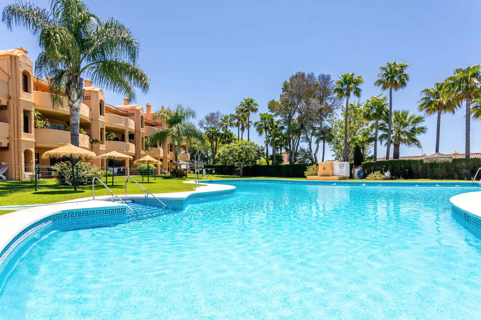 Jardí de Apartament en venda en Mijas amb Aire condicionat, Calefacció i Terrassa