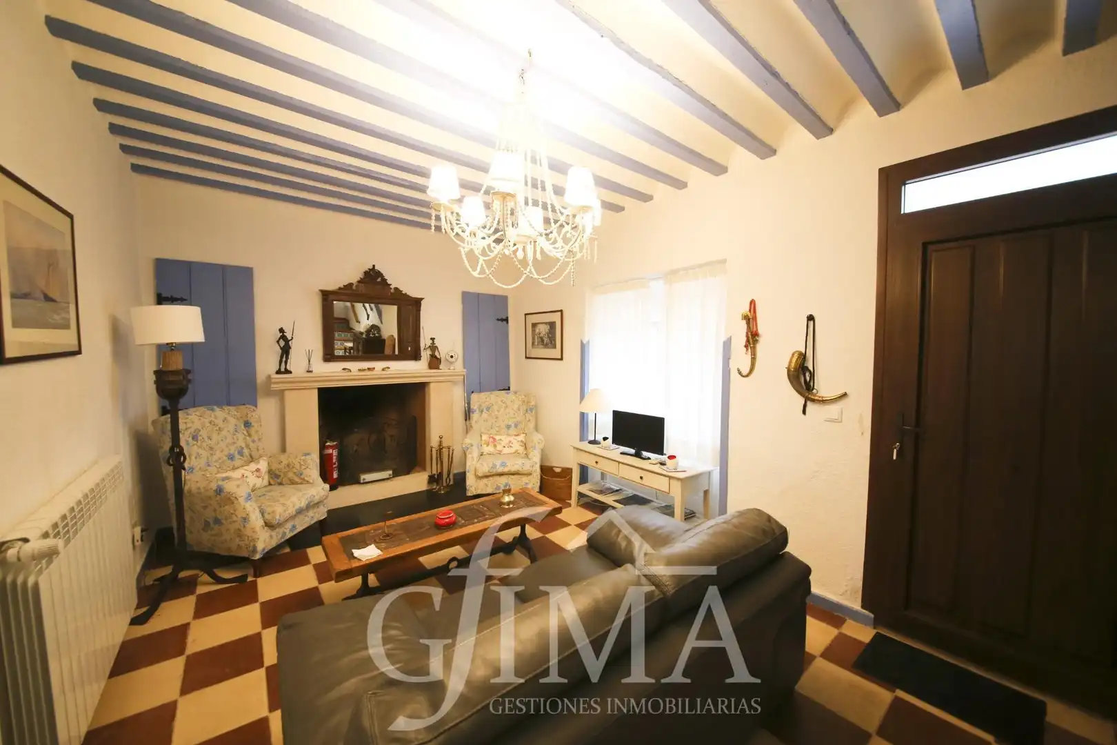 Living room of Houses for sale in Argamasilla de Alba  with Air Conditioner, Heating and Terrace
