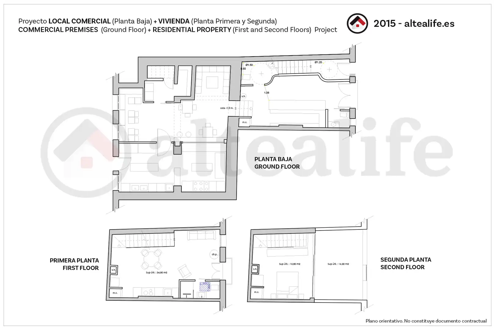 Casa adosada en venta en Altea con Aire acondicionado, Terraza y Balcón
