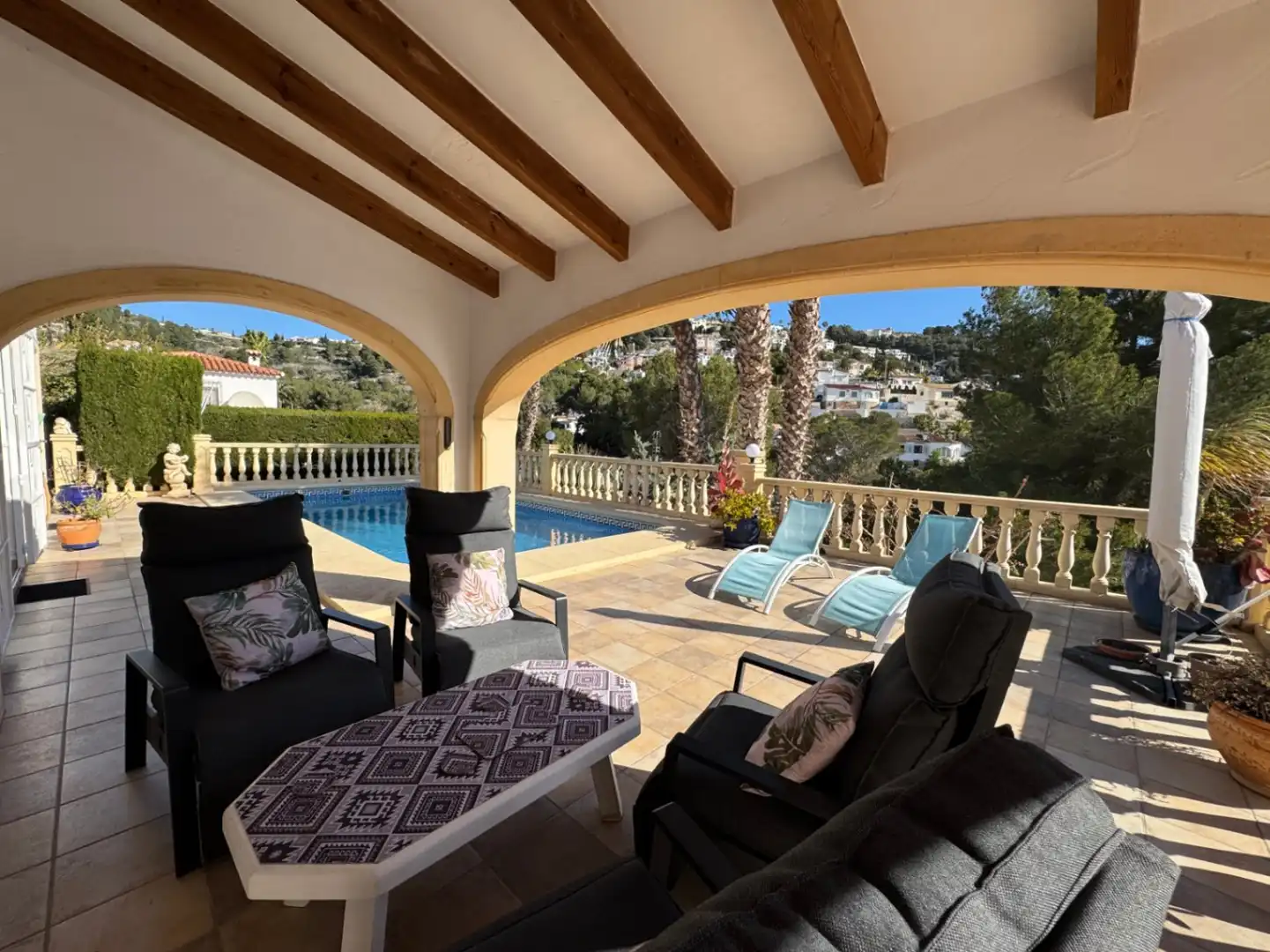 Terrace of Houses for sale in Benissa  with Air Conditioner, Heating and Private garden