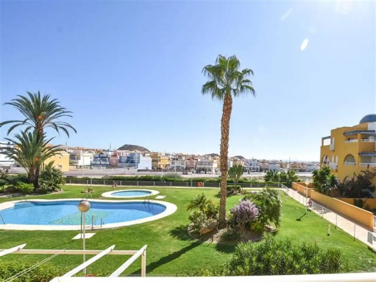 Garden of Apartments for sale in Pulpí  with Air Conditioner, Terrace and Swimming Pool