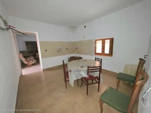 Menjador de Finca rústica en venda en Lubrín amb Jardí privat, Traster i Moblat