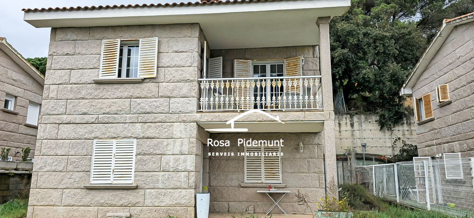 Exterior view of House or chalet for sale in Vidreres  with Heating, Private garden and Terrace